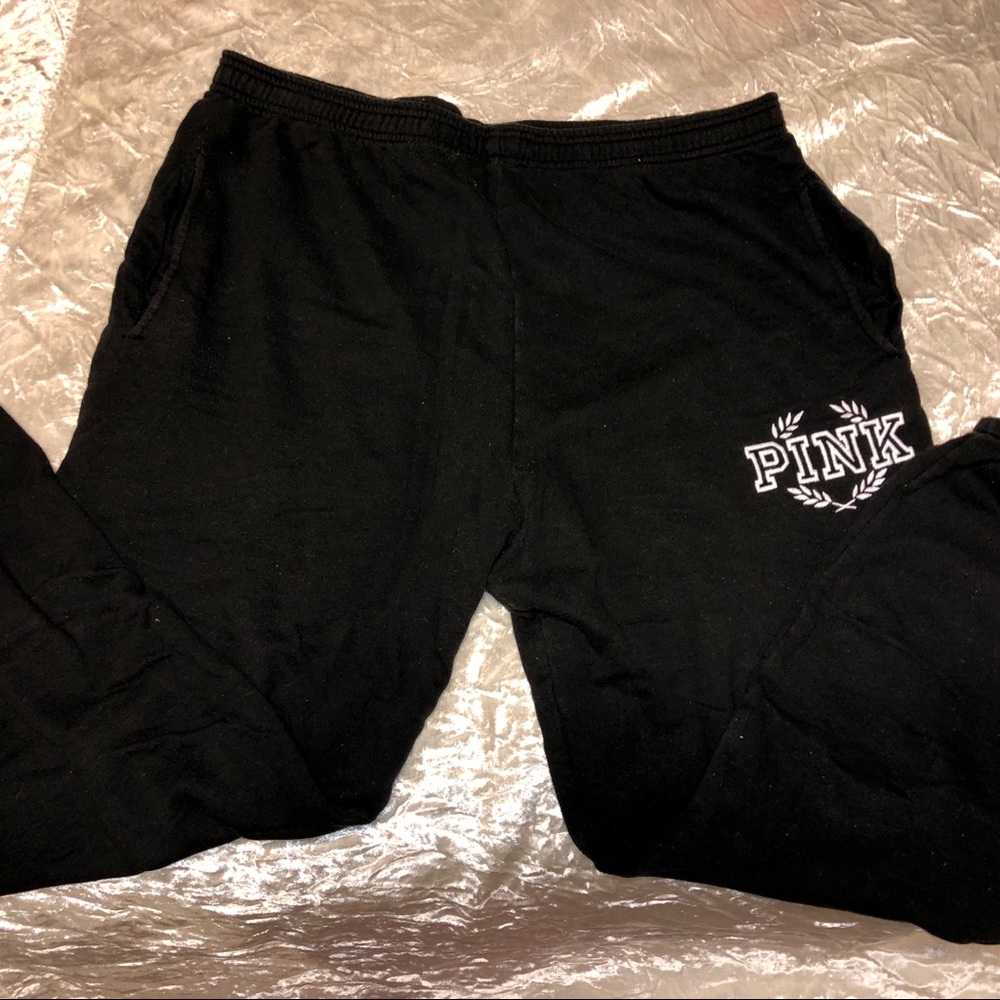 Black Victoria’s Secret Pink sweatpants